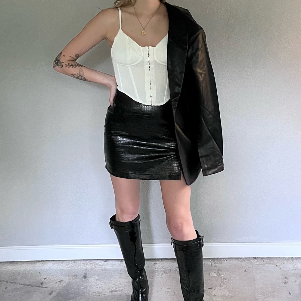 White Corset Top
